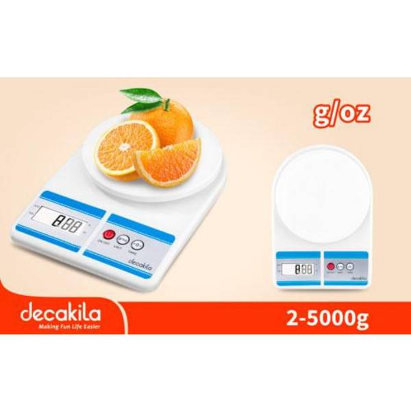 Báscula Balanza Digital Decakila De Cocina 5 Kg (kmtt091w) - Imagen 3
