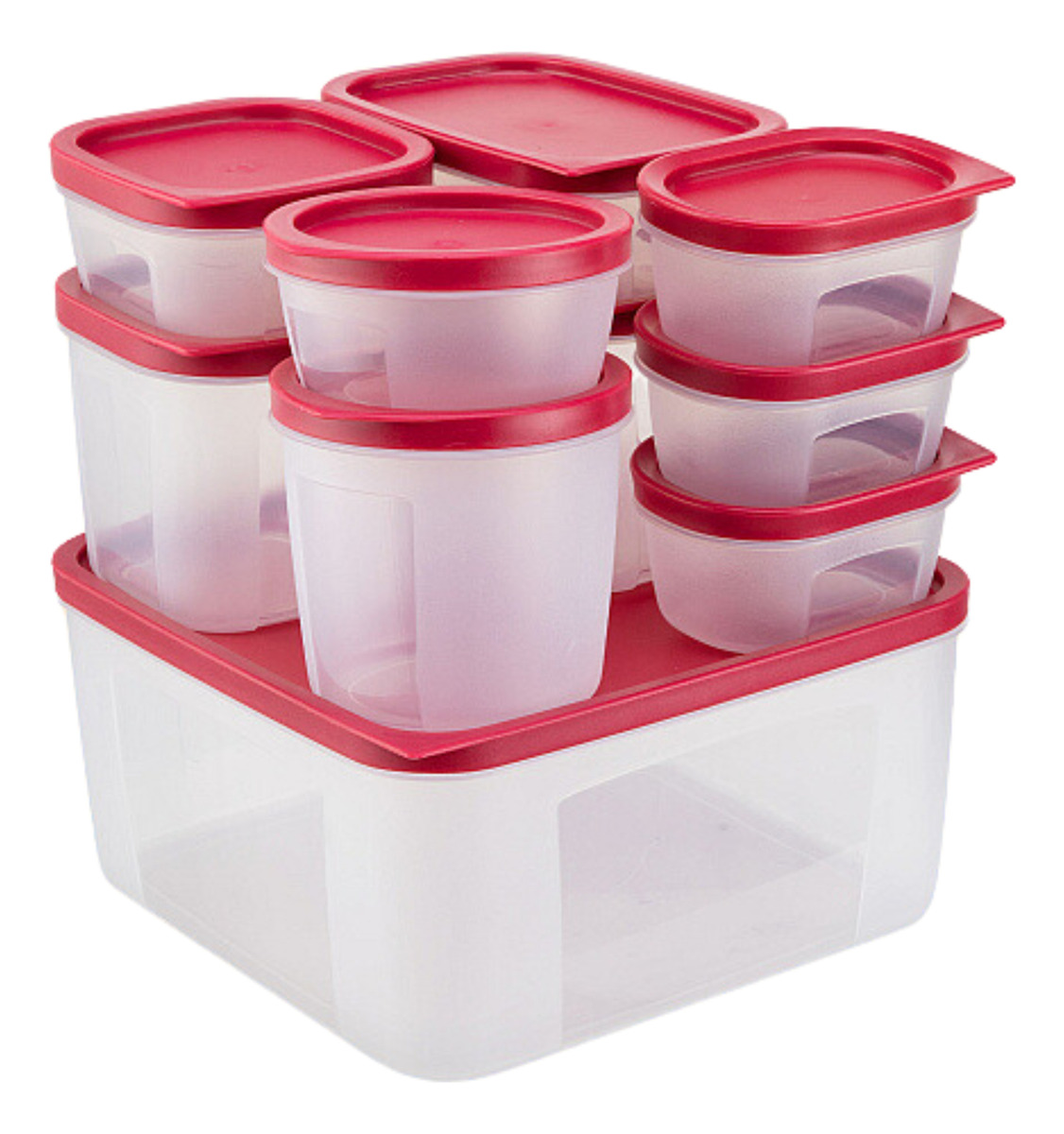 Conjunto De Contenedores De Comida