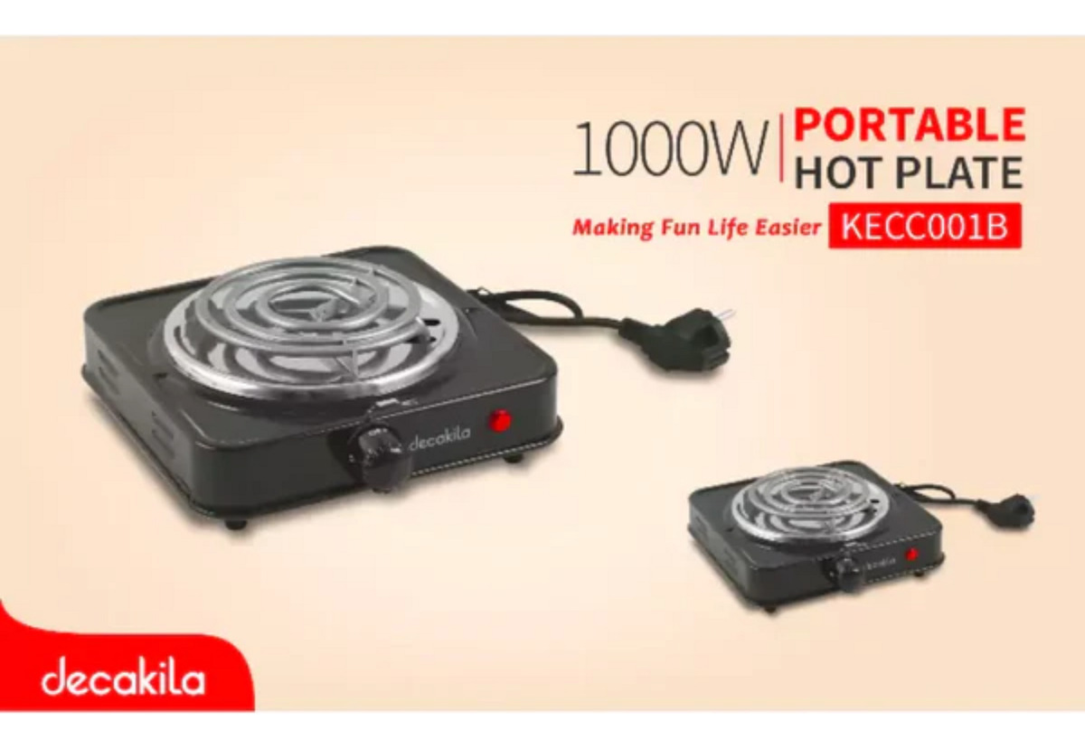 Anafe Cocinilla Cocina Electrica 1 Hornalla Decakila - Imagen 3