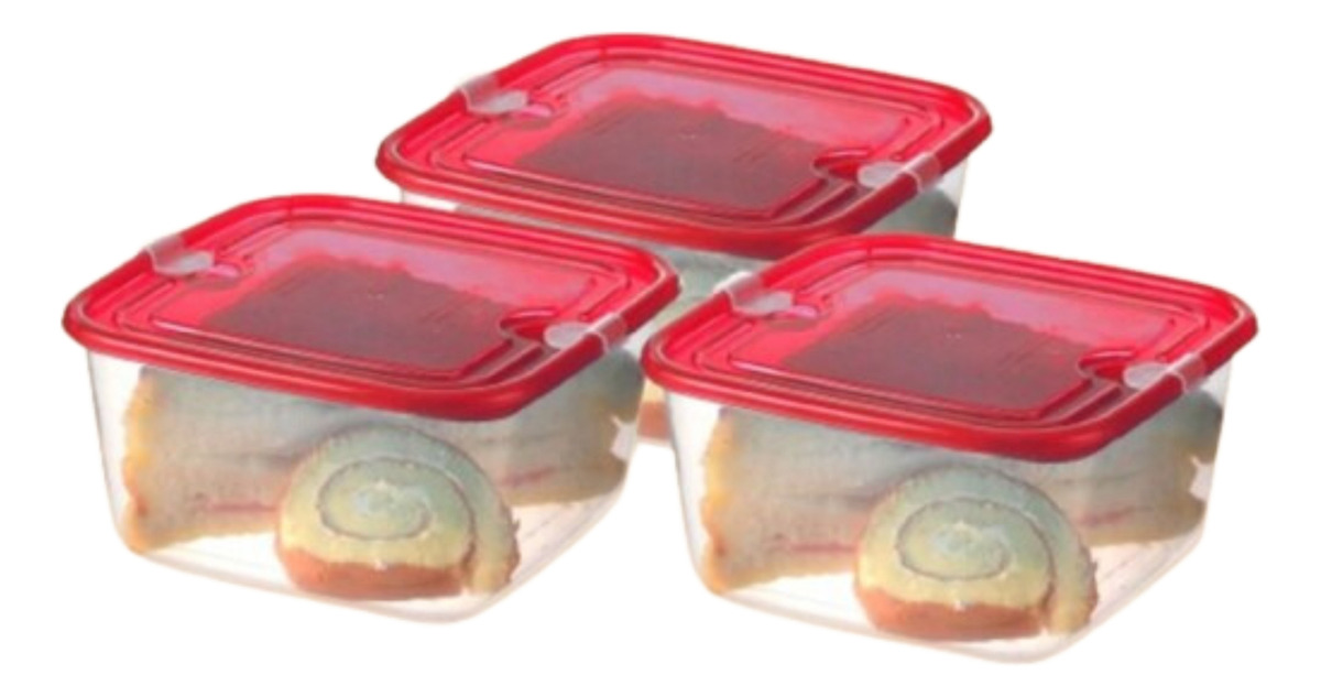 Conjunto De Contenedores De Comida