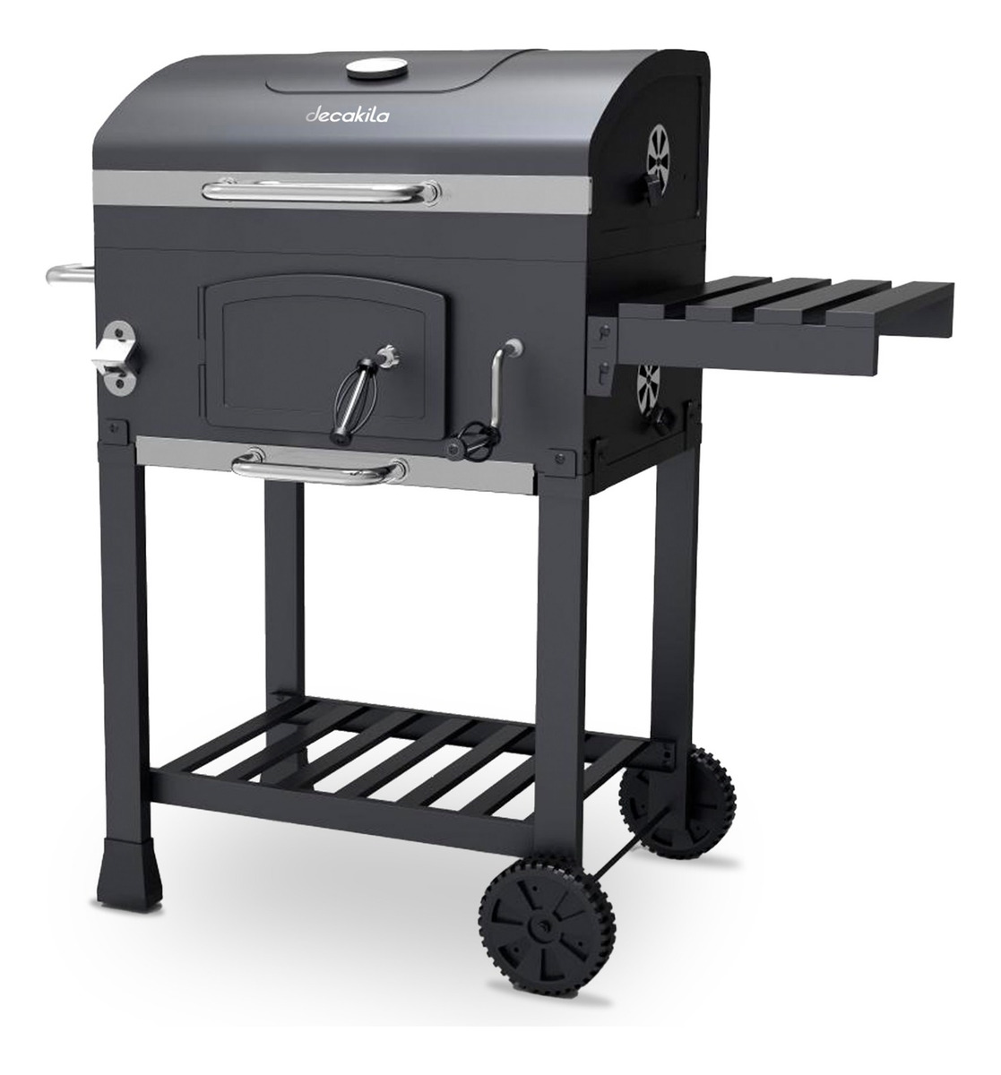 Kit Barbacoa Kmcc008b +mesa +2 Bancos + Accesorios De Regalo - Imagen 2