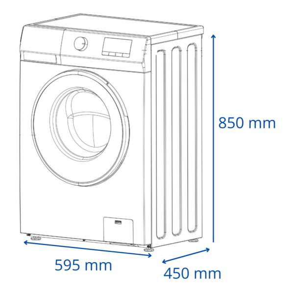Lavarropas Automatico James 6kg Lr 1006 G4 Blanco - Imagen 2