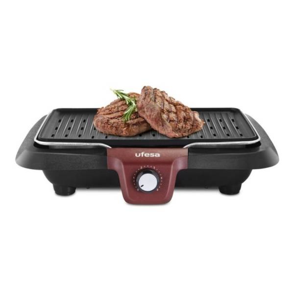 Barbacoa Electrica Ufesa Bb7650 2000w Placas Antiadherentes - Imagen 2