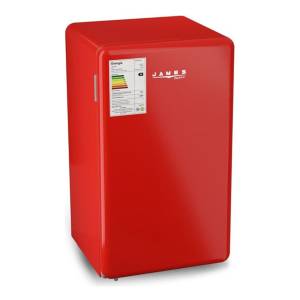 Refrigerador James Frio Humedo 102l Rj 90 M Rojo