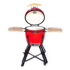 Parrilla Barbacoa Kamado Tromen Rojo 21 PuLG