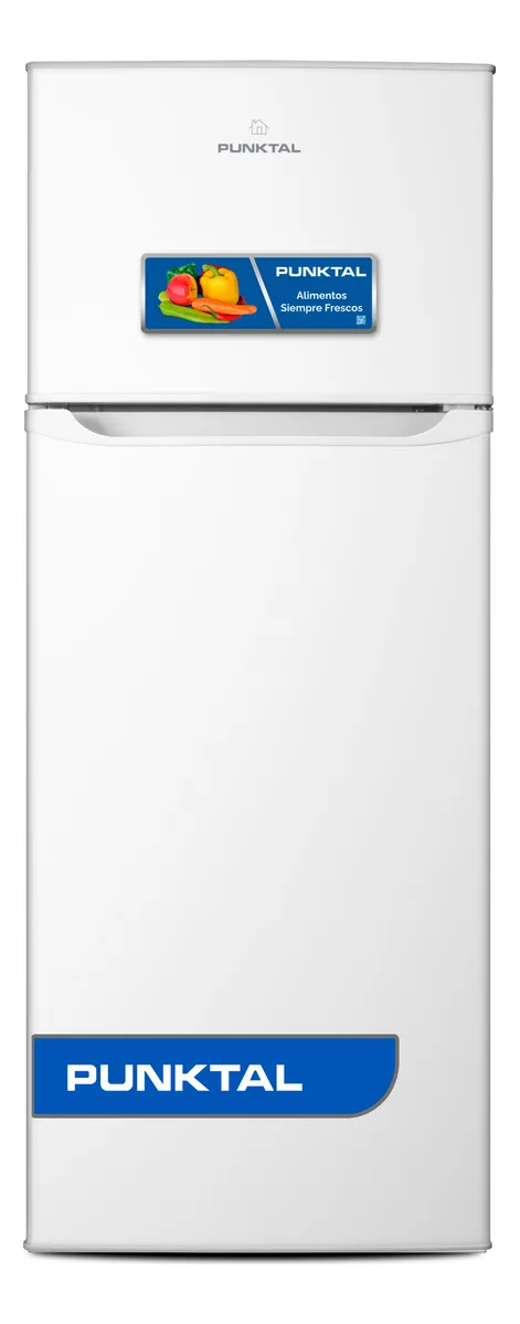Heladera Punktal Con Freezer Refrigerador 215 L Frío Natural - Imagen 3