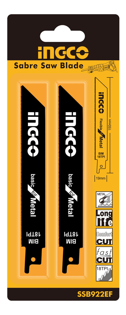 Sierras Para Sierra Metal Sable Pack X2 Ssb922ef - Smf