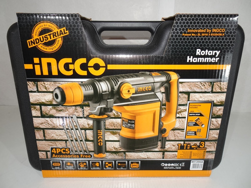 Rotomartillo Sdsmax Ingco Rh120068 1200w 300-760 Rpm 8 Joule - Imagen 3