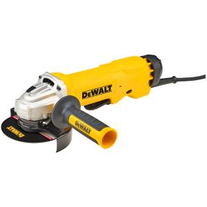 Miniamoladora Angular Dewalt Dwe4314-b3 De 50 hz Color Amarillo 1.5 kw 220 v + Accesorio