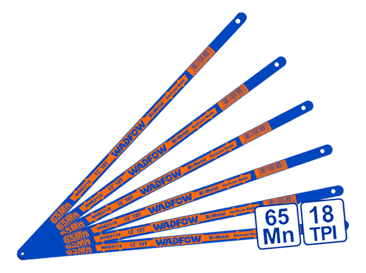 Set X 6 Hojas De Sierra 12 PuLG 18 Dientes Wadfow