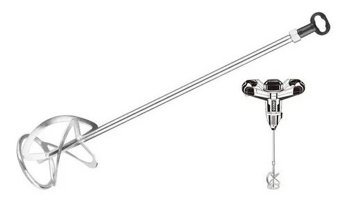 Varilla Mezcladora Pintura Cemento 160x600mm M14x2 Ingco - Imagen 2