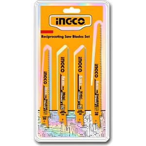 Set 10 Hojas Para Sierra Sable Metal Madera Ingco Rsb1001