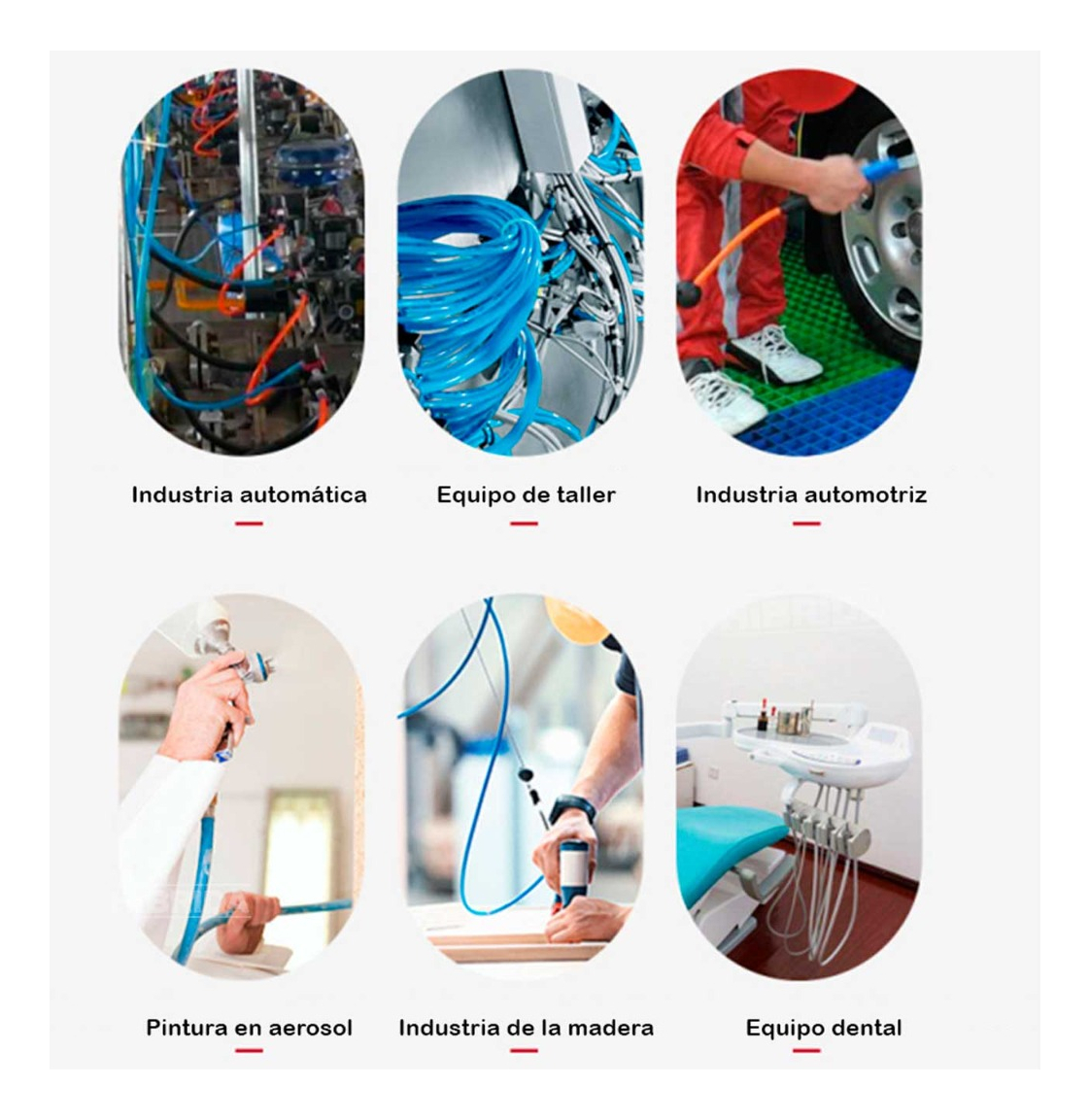 Manguera Para Compresor De Aire Wadfow Wqg1915 15m De Largo - Imagen 3