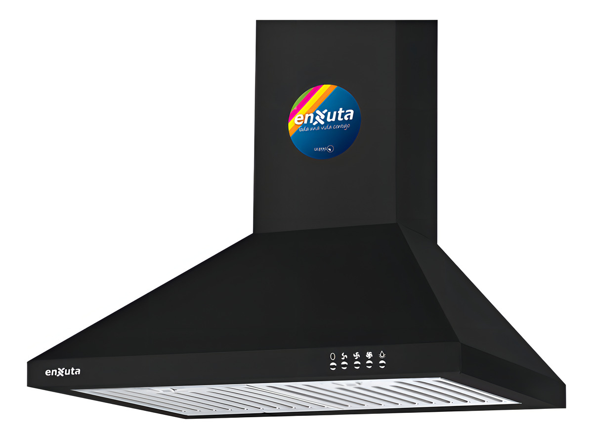 Campanas De Cocina 60cm Enxuta Cnenx116 190w 3 Vel Ehogar Color Negro