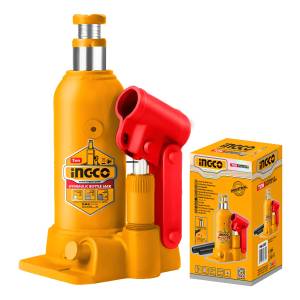 Gato Hidraulico Ingco Tipo Botella 2 Ton Hbj204