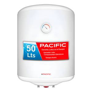 Termotanque Pacific 50 Litros Tanque Acero Vitrificado