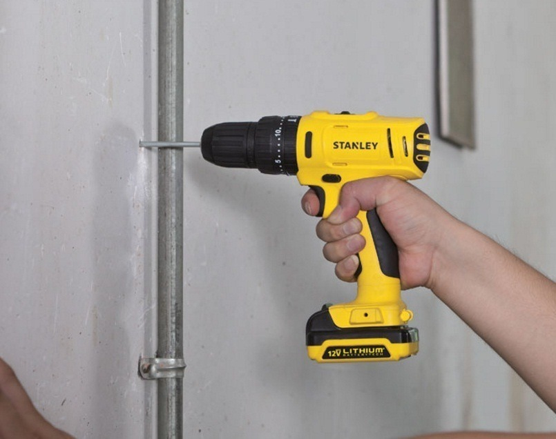 Taladro Percutor Stanley Atornillador Inalámbrico 10mm - Imagen 5