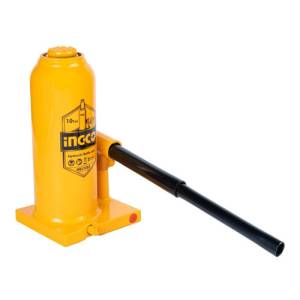 Gata Hidraulica Botella 10 Toneladas Ingco Hbj1002