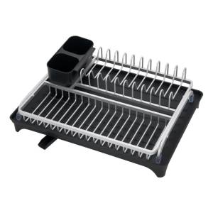 Escurridor 32x44cms Aluminio Con Bandeja Cubiertero