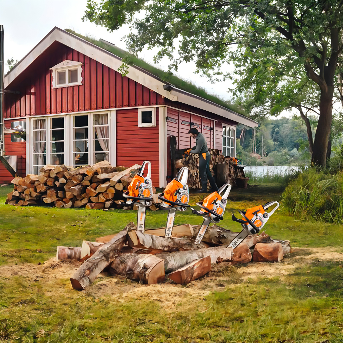 Motosierra Stihl Ms 182 35cm 35,8cc A Gasolina - Imagen 5