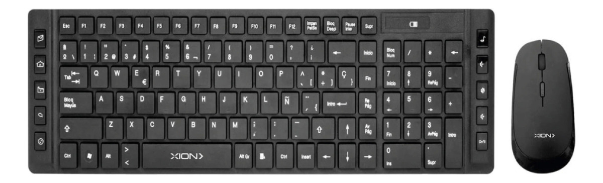 Ff Combo Teclado Y Mouse Inalambrico Xion Xi-kbcombow