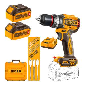 Taladro Atornillador Percutor 96nm Valija Ingco Cidli20968