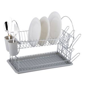 Escurridor Bandeja Cubiertera Secavaso Secaplato 2 Niveles