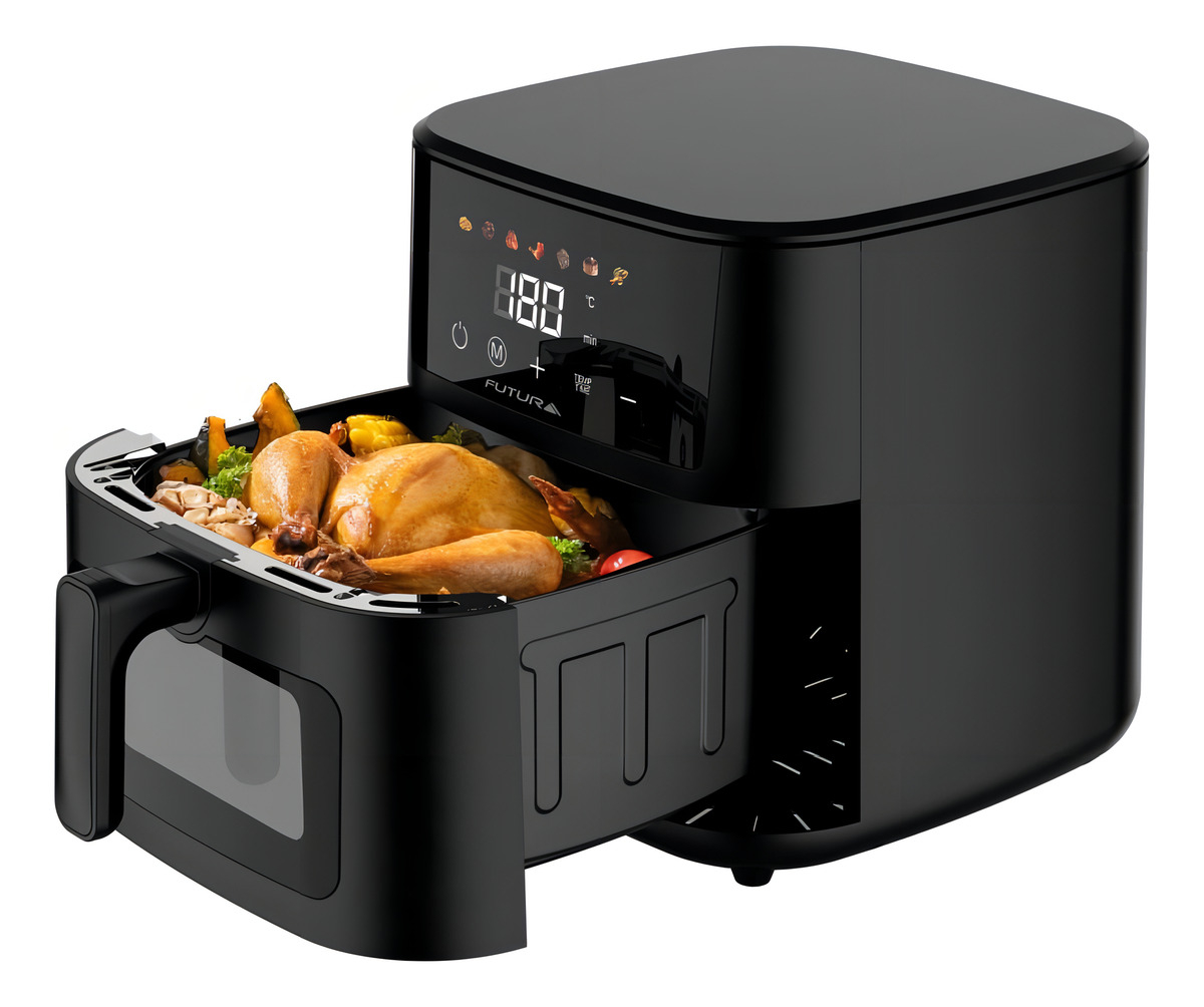 Freidora De Aire Digital Futura Fut-af80db 8 Lt. - Imagen 3
