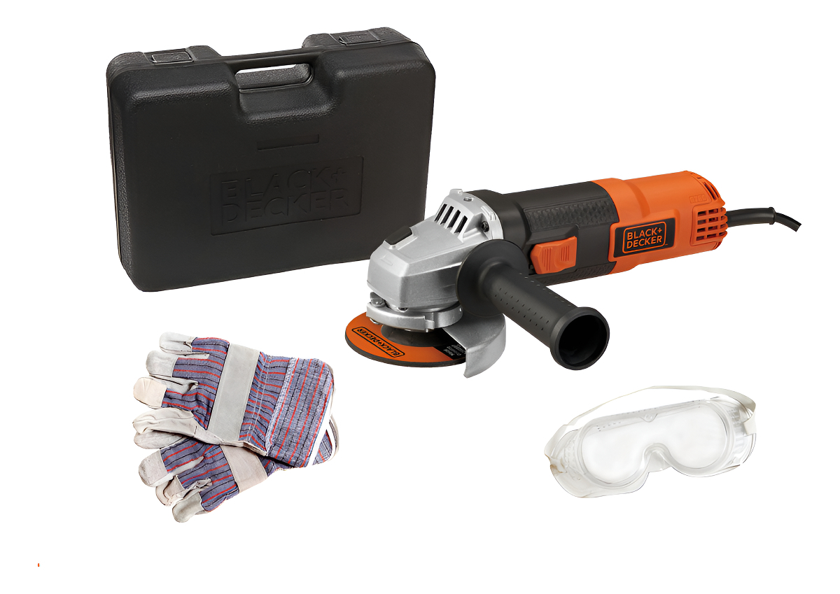 Amoladora Angular Black+decker G720k 820w Accesorios