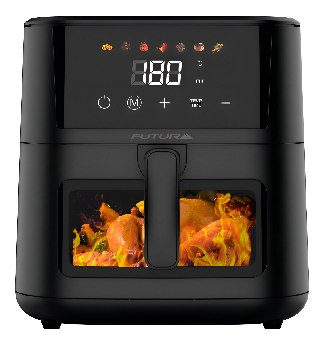 Freidora De Aire Digital Futura Fut-af80db 8 Lt.