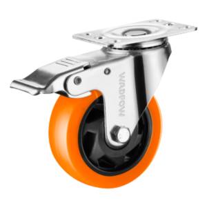 Rueda Giratoria C Freno 4 Wadfow Wjl2343