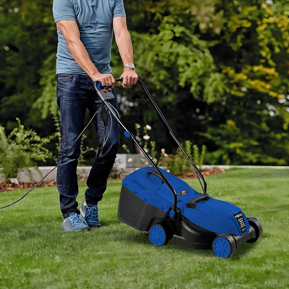 Cortacesped Enxuta Electrica 1.200 Watts C/bolsa Cceenx4032 - Imagen 2