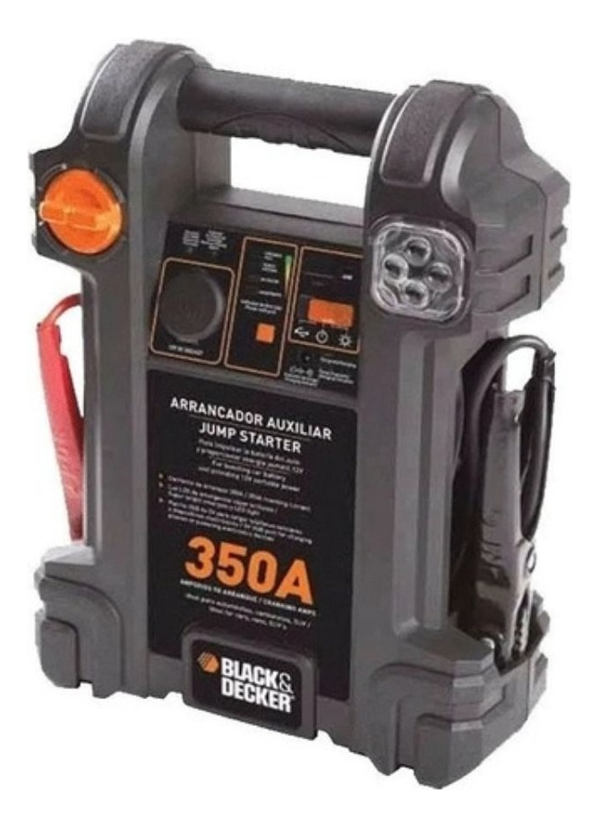 Arrancador Cargador De Bateria Portatil Black+decker Js350s - Imagen 3