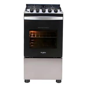 Cocina Whirlpool 4 Quemadores Gas Wfo4nbr Color Acero Inox