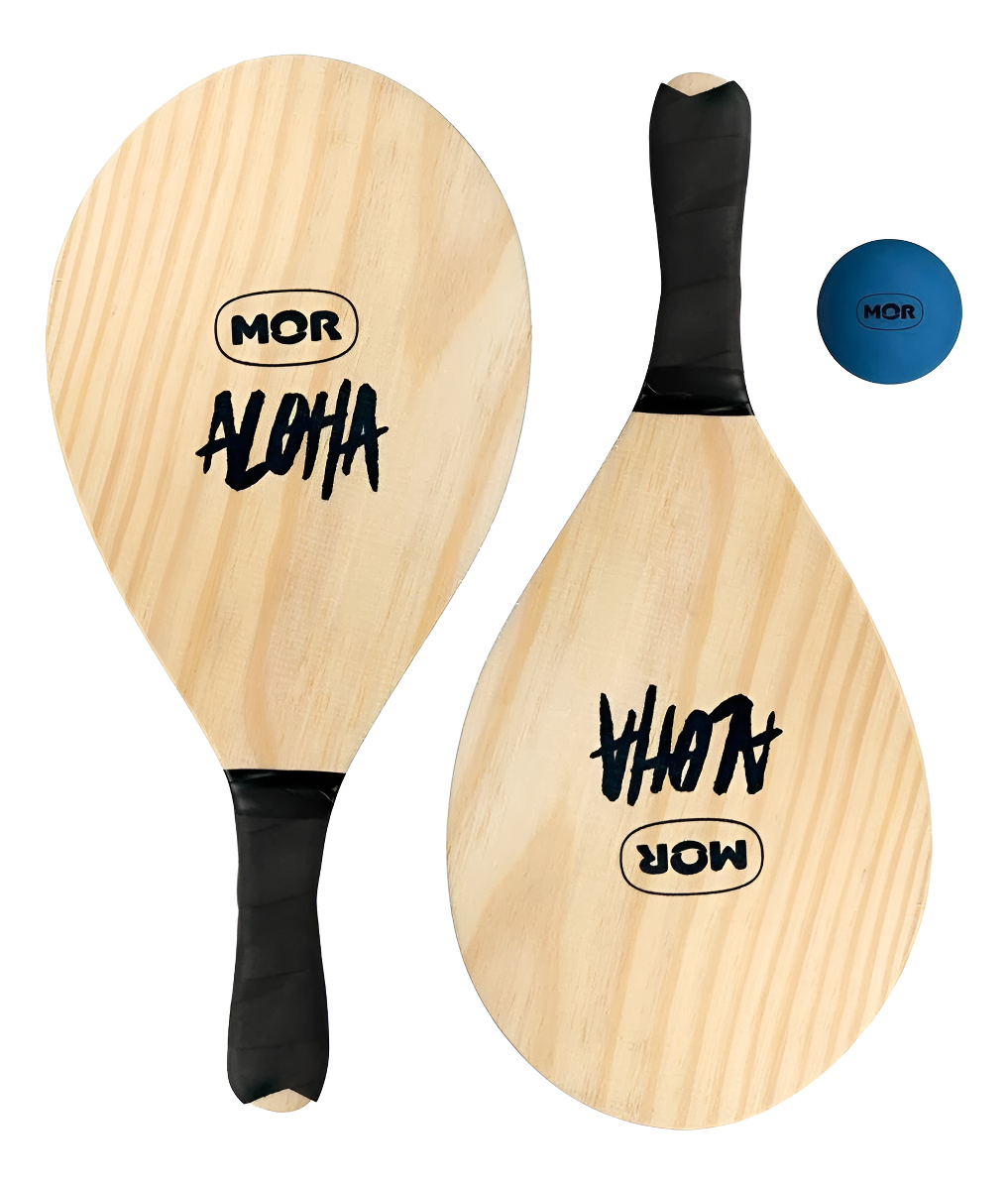 Juego Paletas Playa - Madera