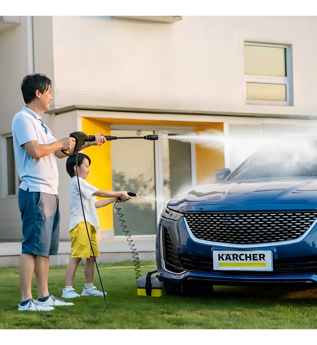 Hidrolavadora Karcher K3 Deluxe Premium Color Amarillo/negro Frecuencia 50 Hz/60 Hz - Imagen 5