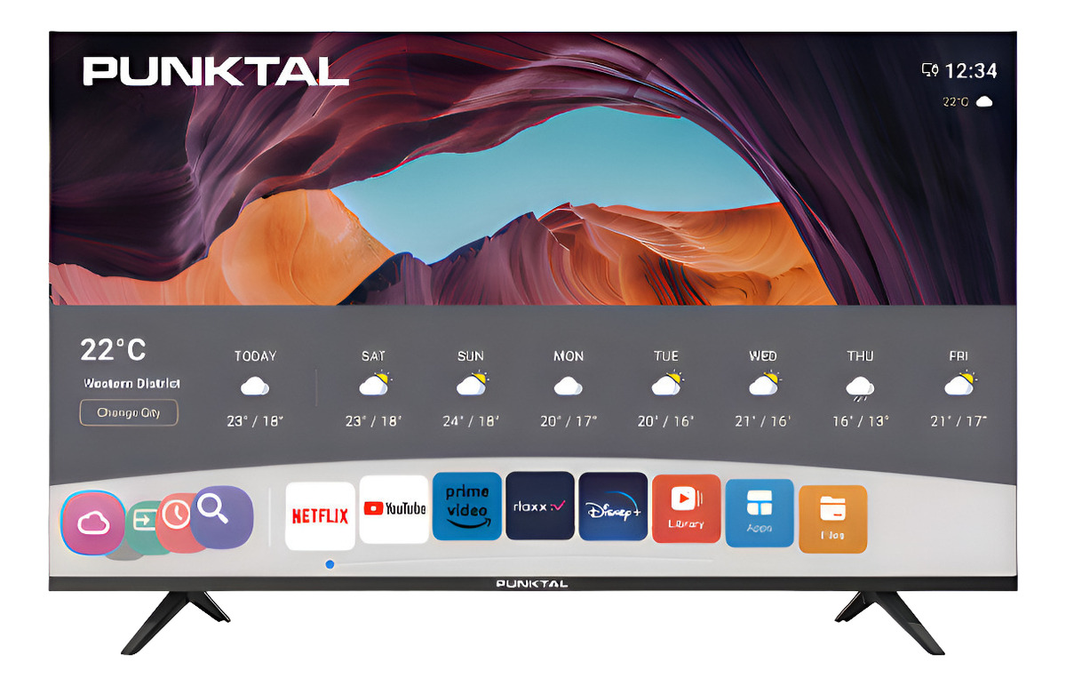 Smart Tv Punktal Fhd Frameless 40 Pk-40 Wos