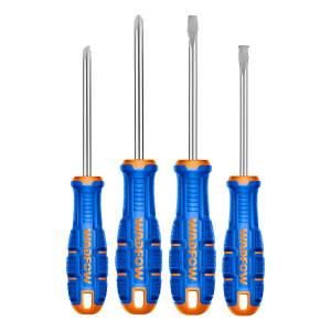 Juego Set Kit 4 Destornilladores Ph Y Pl Plano Y Phillips