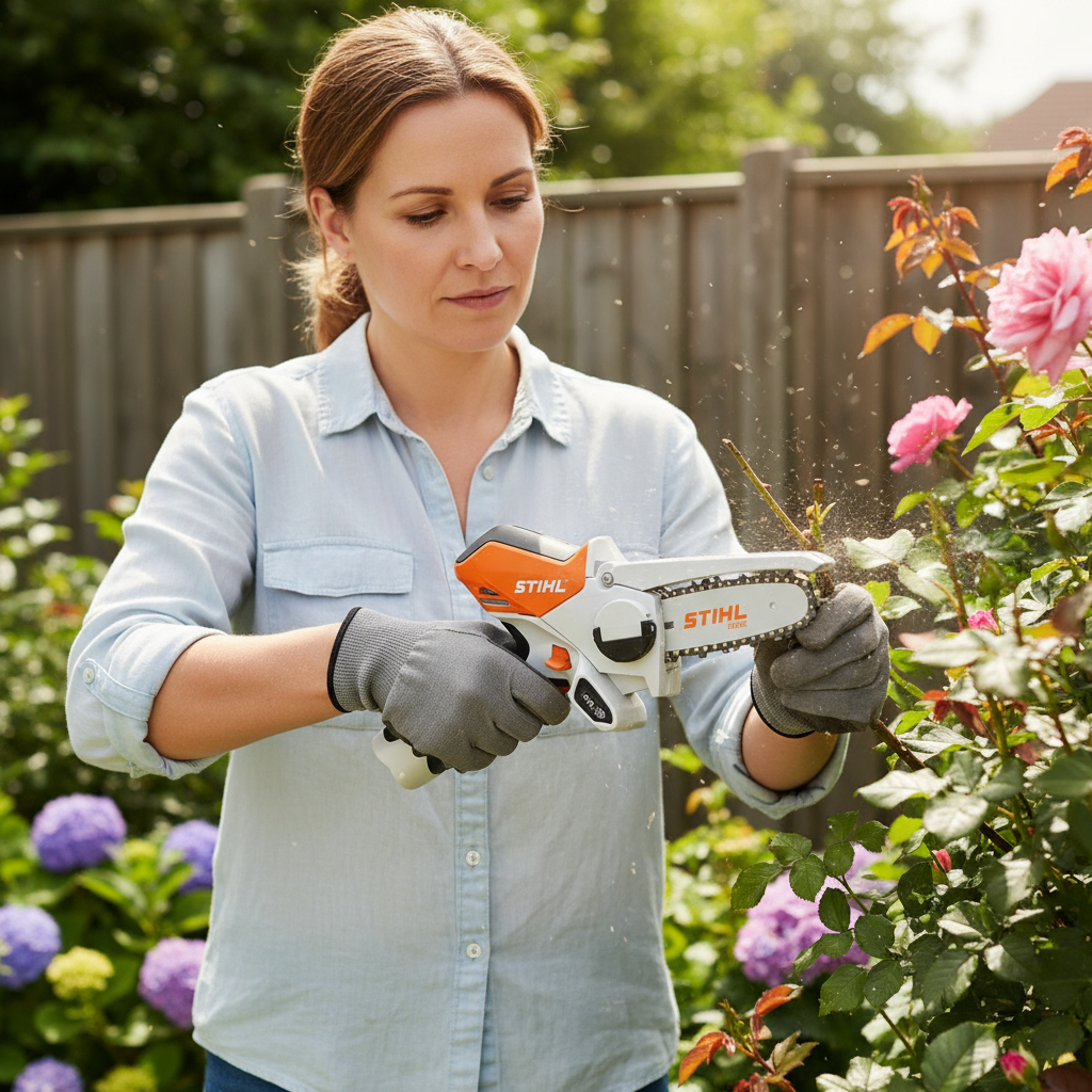 Mini Motosierra Stihl Modelo Gta 26 Bateria Litio - Imagen 3