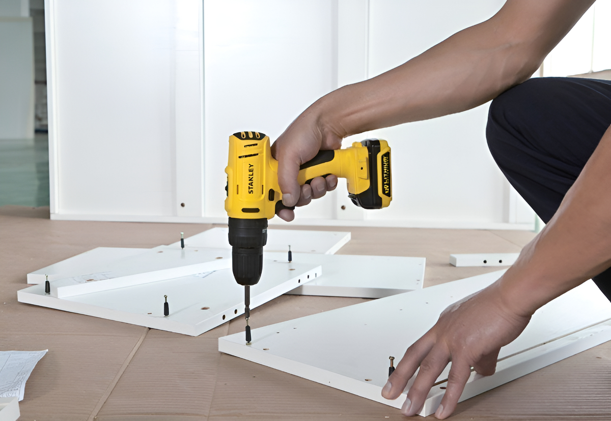 Taladro Percutor Stanley Atornillador Inalámbrico 10mm - Imagen 6