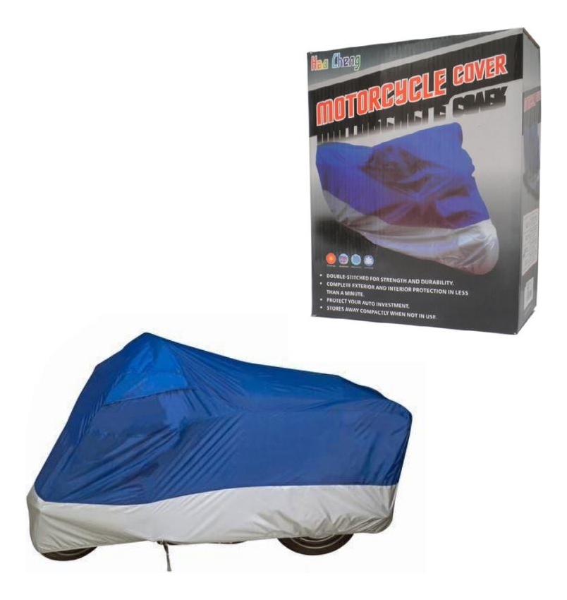 Funda Lona Para Proteger Moto Bici En Dos Colores Talle L