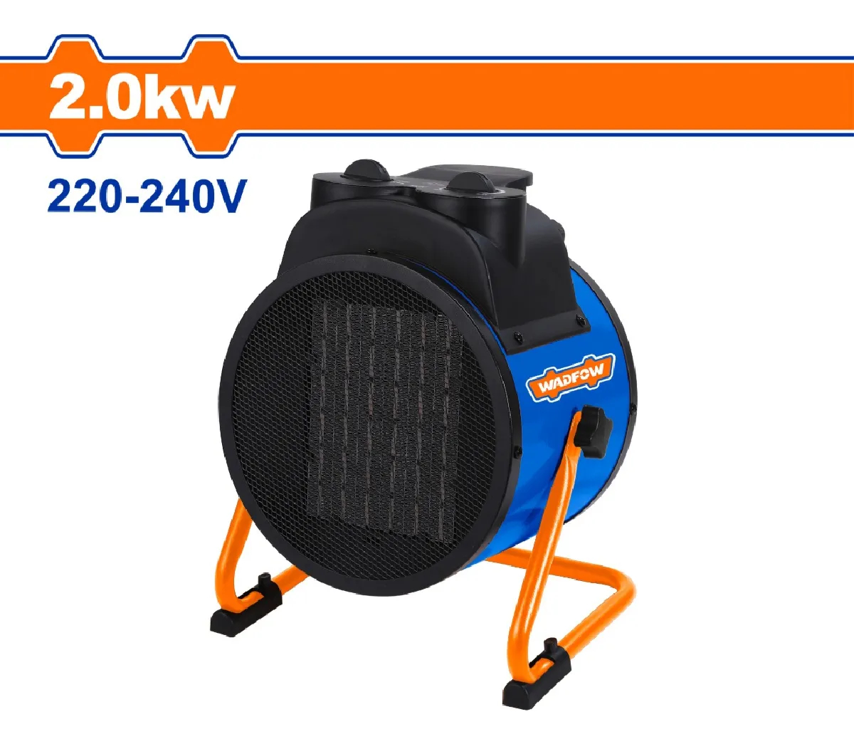 Caloventilador Calefactor Electrico Wadfow Turbo 2kw - Imagen 2