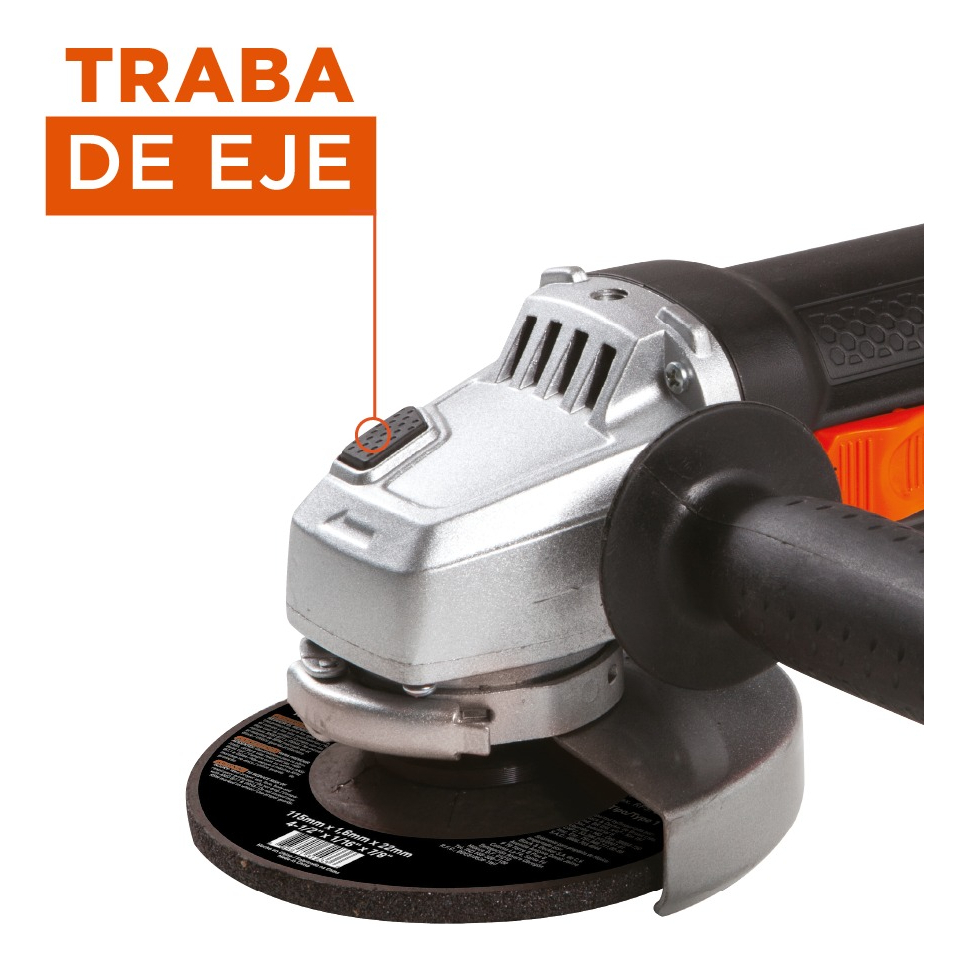 Amoladora Angular Black+decker G720k 820w Accesorios - Imagen 5