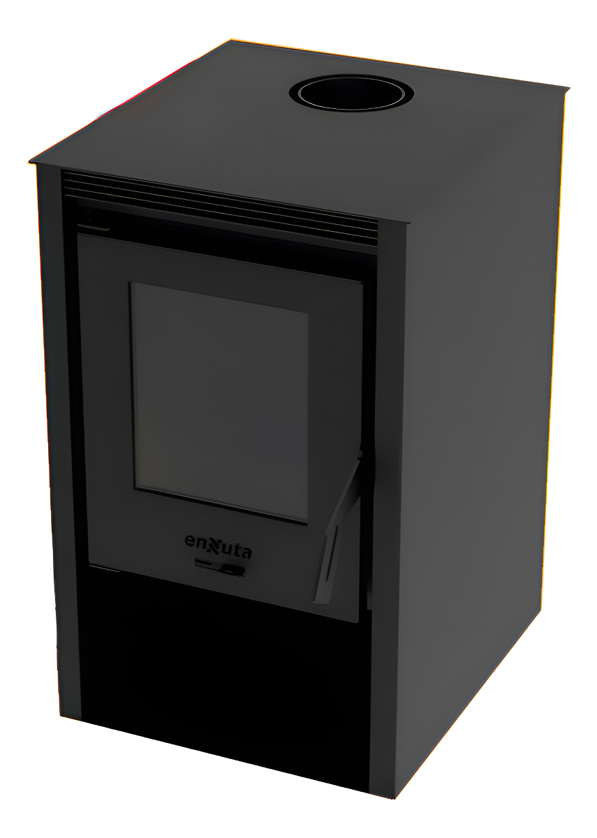 Estufa A Leña Alto Rendimiento Enxuta 85m3 Eenxar47