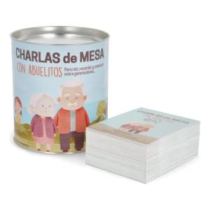 Juego De Mesa Charlas De Mesa Con Abuelitos - Chau Pantallas