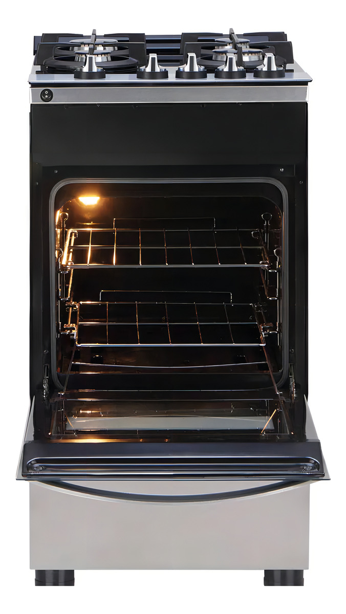 Cocina A Gas 4 Hornallas Whirlpool Wfo4vbrruw Mesada Vidrio - Imagen 2