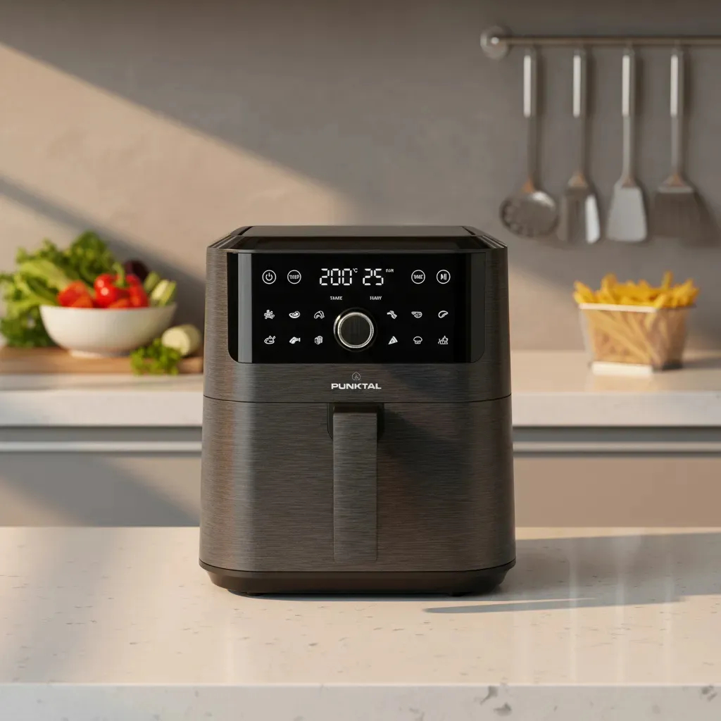 Freidora Punktal Digital Sin Aceite Pk374fd 5.5 Litros 1700w - Imagen 2