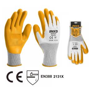 Guantes De Latex Xl Ingco Hgvl08