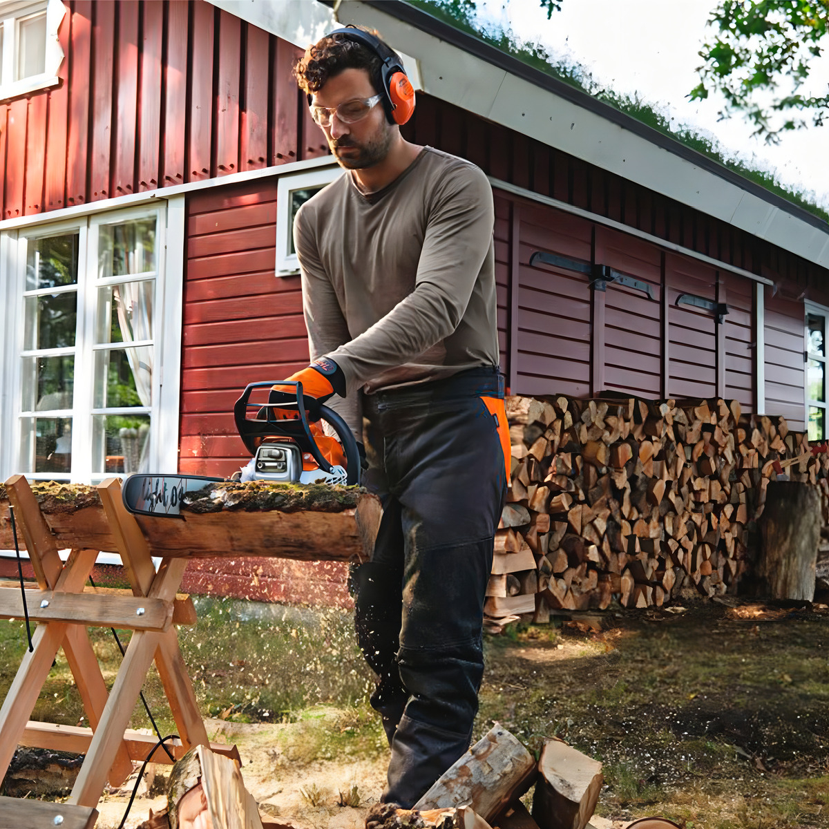 Motosierra Stihl Ms 182 35cm 35,8cc A Gasolina - Imagen 4