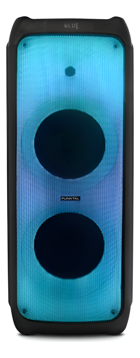 Parlante Activo Punktal 10'' X 2 Batería Usb Bluetooth Radio